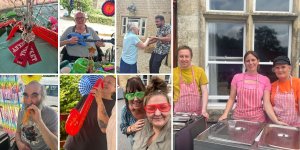 Two Frome Nursing Homes Celebrate their own version of Glastonbury