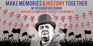 Help Signature Dining to break a world record on VE Day