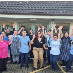 Glenmoor House celebrates a good rating from the CQC