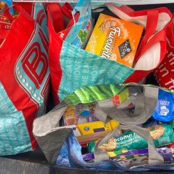 Monmouthshire nursing home helps foodbank to make Christmas special