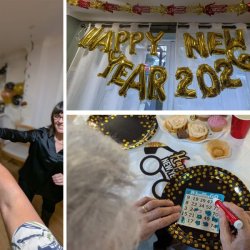 Monmouthshire Nursing Home Rings in the New Year in style