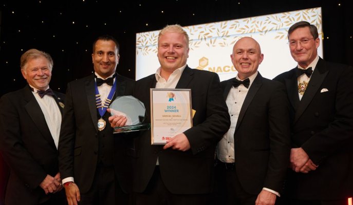 Samuel Sewell Crowned as the 2024 NACC Care Chef of the Year