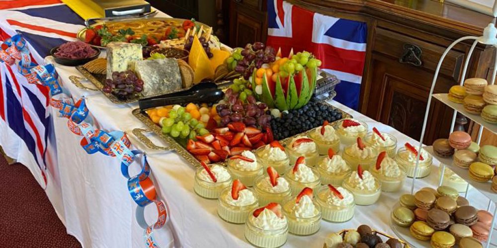 CORONATION PARTY HOSTED IN CARE HOME BY BIDFOOD