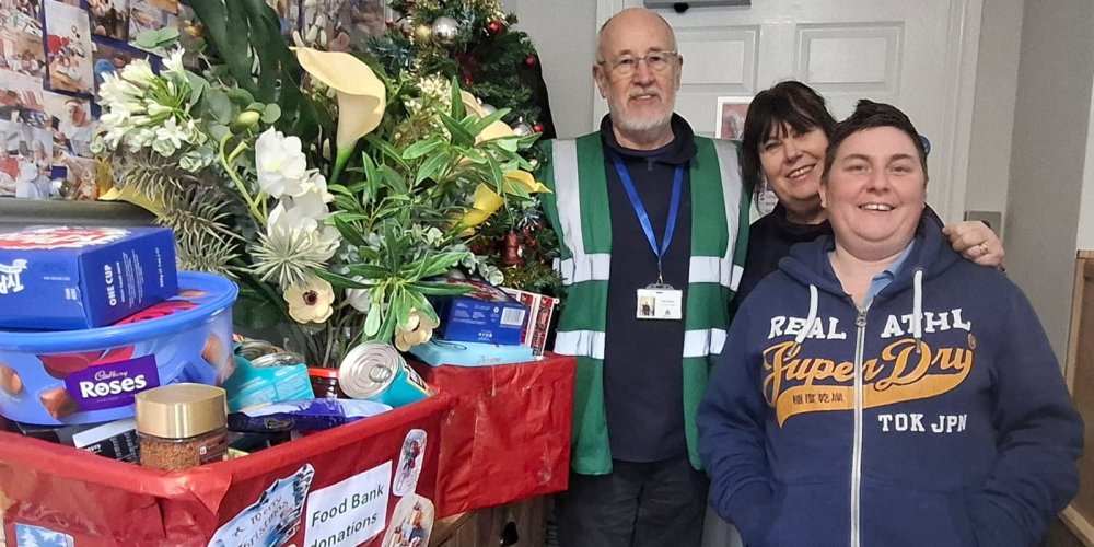 Frome Nursing Home supports the Fair Frome Food Bank