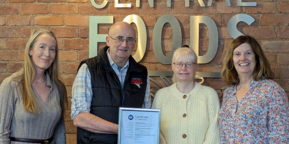 Top BRC accreditation awarded to Central Foods