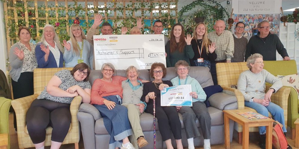 apetito’s donation supports dementia care in Wiltshire