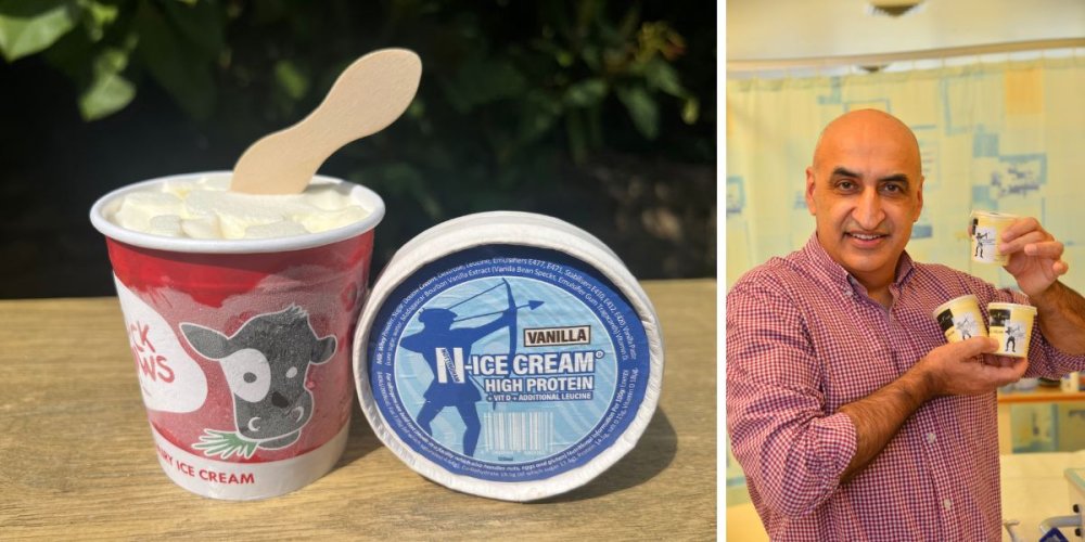 Older people to benefit from a protein enriched ice cream