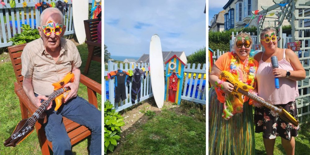Sun, sea and surfboards make for a cracking beachboys themed party!