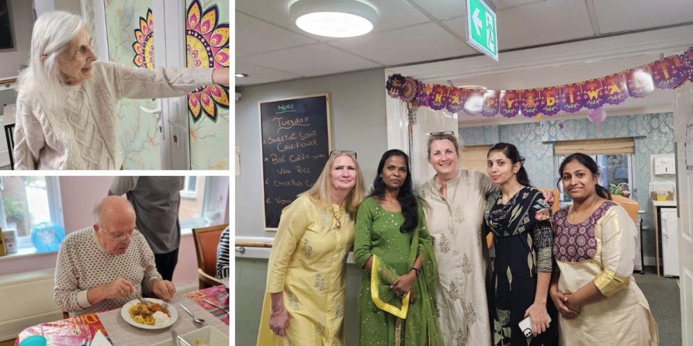 A Devon Nursing Home Celebrates The Festival of Lights