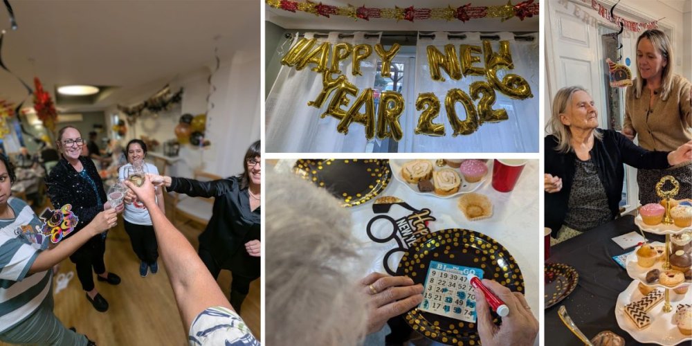 Monmouthshire Nursing Home Rings in the New Year in style