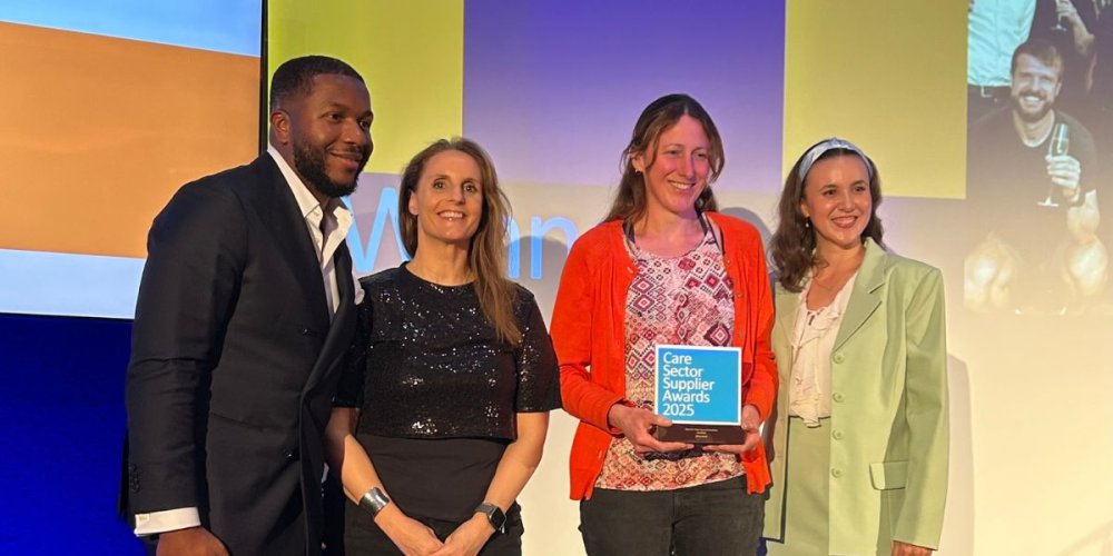 allmanhall wins a Care Sector Supplier Award